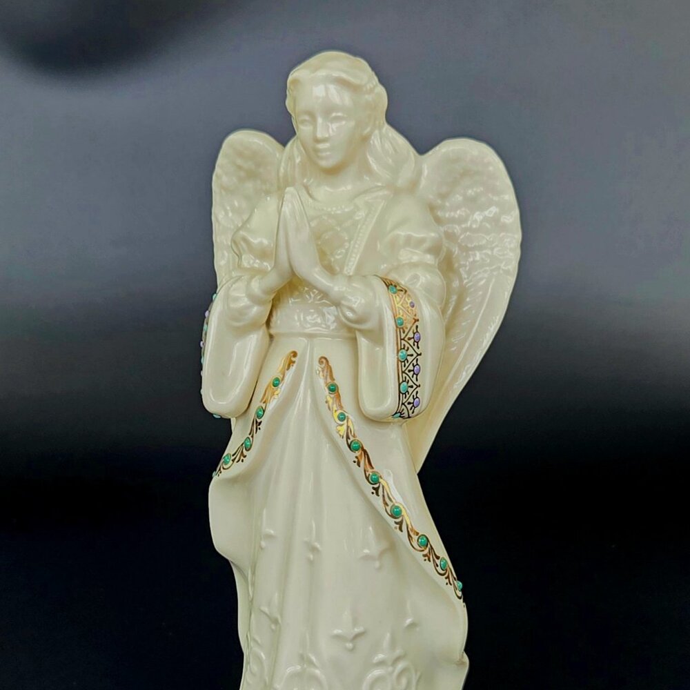 Vintage Lenox China Jewels Collection - Angel of Love Figurine - Thailand
